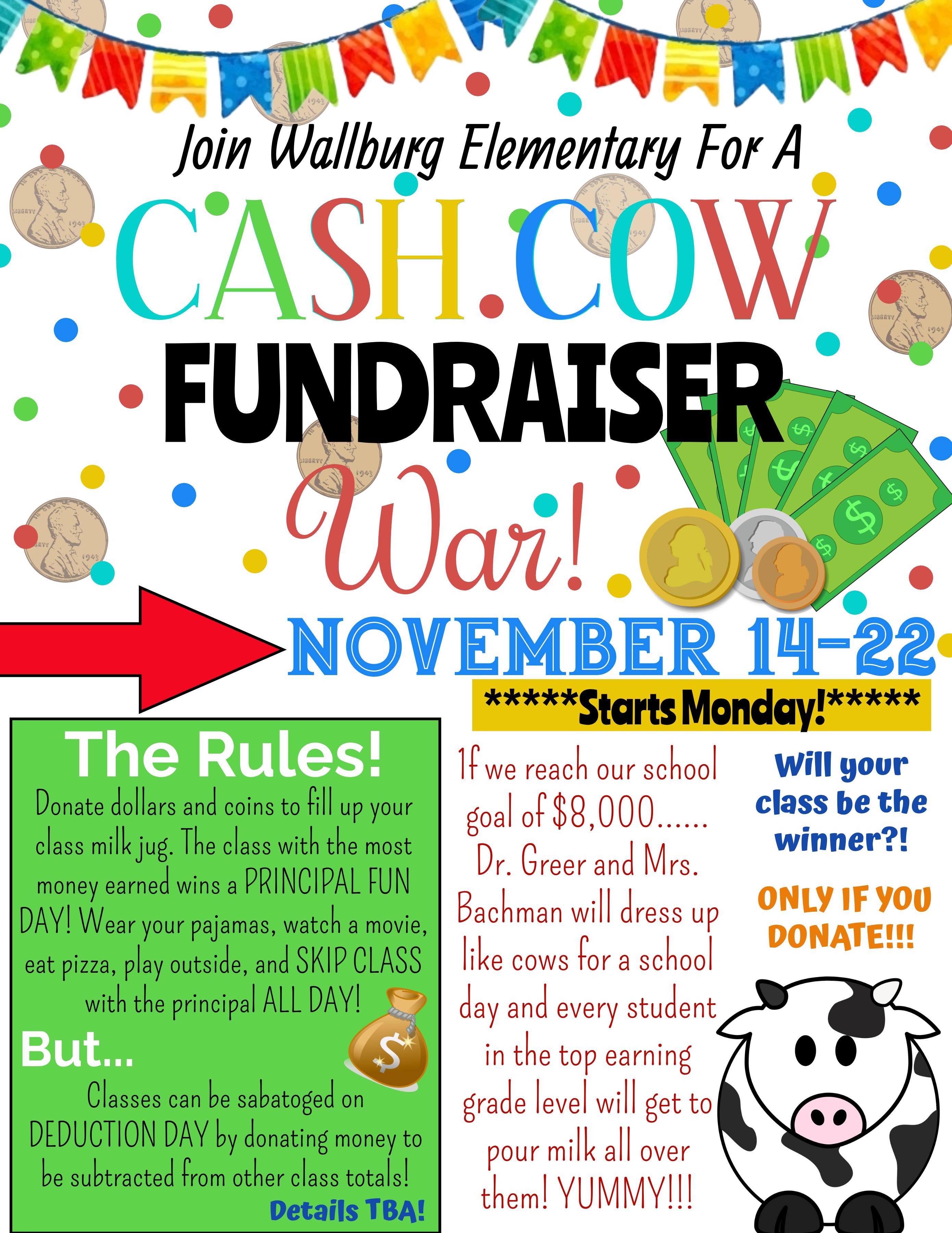 Cash Cow Fundraiser 